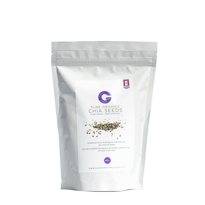 G's  Organic Solutions Chia Seeds 400g