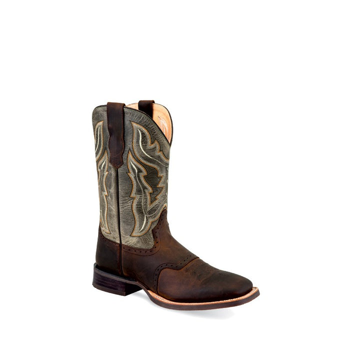 Old West BSM1881 - Broad Square Toe Cowboy Boots